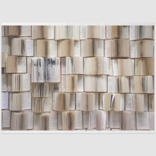 ブックの背景の切り離しティッシュペーパー 薄葉紙 (正面)