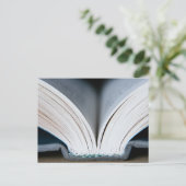 ブックの背骨（はがき） ポストカード (スタンド正面)