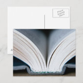 ブックの背骨（はがき） ポストカード (正面/裏面)