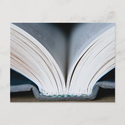 ブックの背骨（はがき） ポストカード (正面)