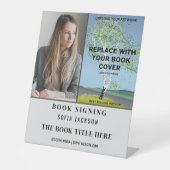 ブックの起動の署名写真作家のプロモーション 台座サイン (正面)