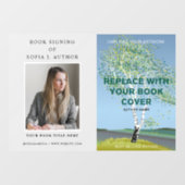 ブックの起動の署名lプロモーション作家ブック ウィンドウサイン (シート)