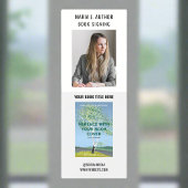 ブックの起動イベントl作家写真プロモーション ウィンドウサイン