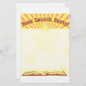 ブックの起動パーティー 便箋 (正面/裏面)