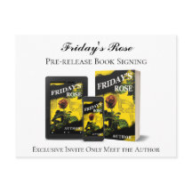 ブックの起動招待状のみ署名パーティの招待状