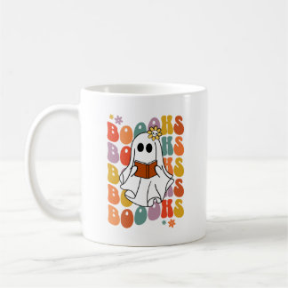 ブックを愛する幽霊 コーヒーマグカップ