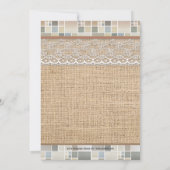 ブックを贈ろう ベイビーシャワーの招待状 招待状 (裏面)