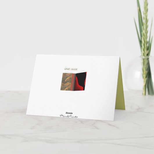 ブックを開く カード (裏面)