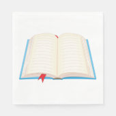 ブックを開く スタンダードランチョンナプキン (正面)
