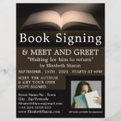 ブックを開く、ライターブックの署広告名' チラシ (正面)