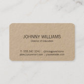 ブックを開く 名刺 (裏面)