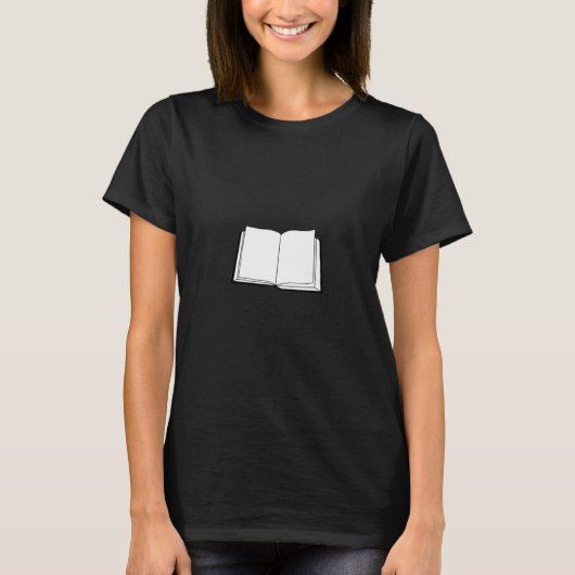 ブックを開く Tシャツ (正面)