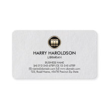 ブックアイコンLibrarian Premium Business Card