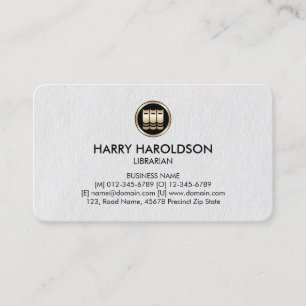 ブックアイコンLibrarian Premium Business Card 名刺