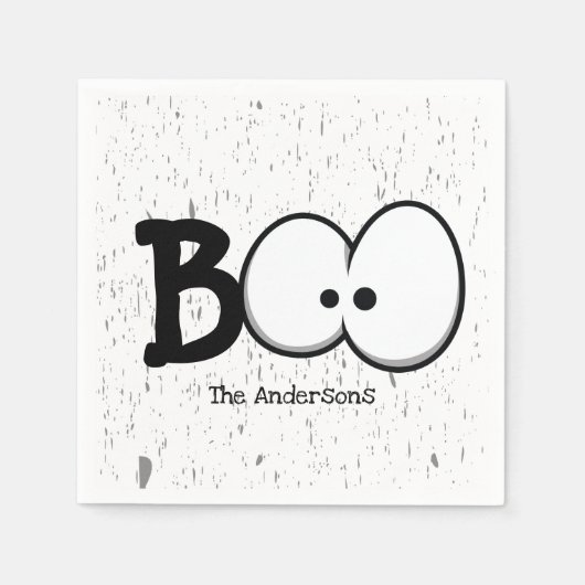 ブックアイ熱狂するズハローウィンパーティ スタンダードカクテルナプキン (正面)
