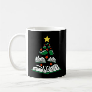 ブックイッシュクリスマスツリーIII コーヒーマグカップ