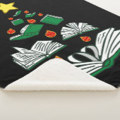 ブックイッシュクリスマスツリーIII シェルパブランケット (3/4)