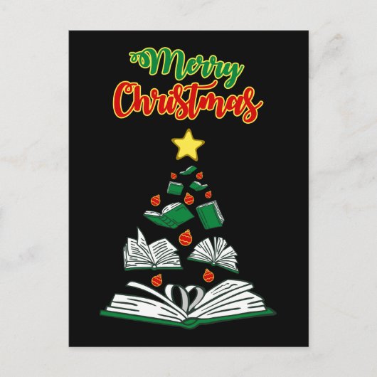 ブックイッシュクリスマスツリーIII ポストカード (正面)