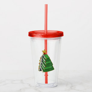 ブックイッシュクリスマスツリーIV アクリルタンブラー
