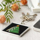 ブックイッシュクリスマスツリーIV キーホルダー (側面)