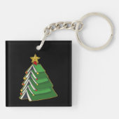 ブックイッシュクリスマスツリーIV キーホルダー (裏面)