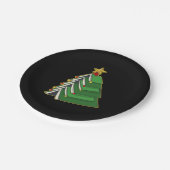 ブックイッシュクリスマスツリーIV ペーパープレート (アングル)