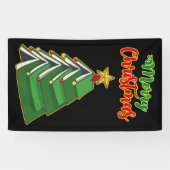 ブックイッシュクリスマスツリーIV 横断幕 (横)