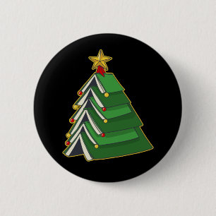 ブックイッシュクリスマスツリーIV 缶バッジ