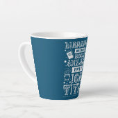 ブックウィザードが役職ではないため、司書 カフェラテマグ (左アングル)