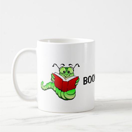 ブックウォームコーヒーマグ コーヒーマグカップ (左)