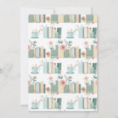 ブックウカスタマイズム名 ノートカード (裏面)