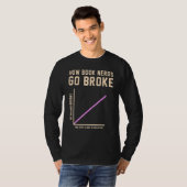 ブックウ読ィムズ本がどのように壊れたか Tシャツ (正面フル)
