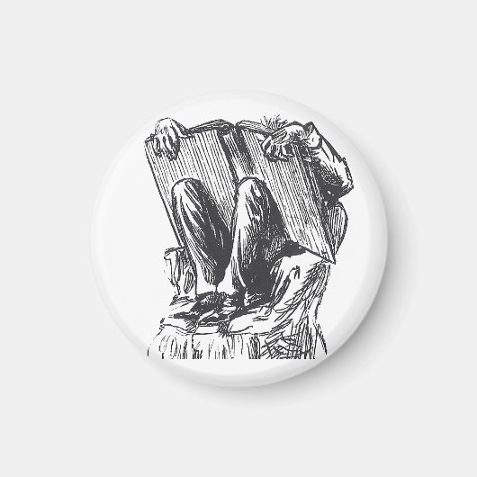 ブックウ読ム マグネット (正面)