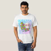ブックウ読ム Tシャツ (正面フル)