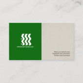 ブックエディタシンプル-エレガントスタイリッシュ 名刺 (裏面)