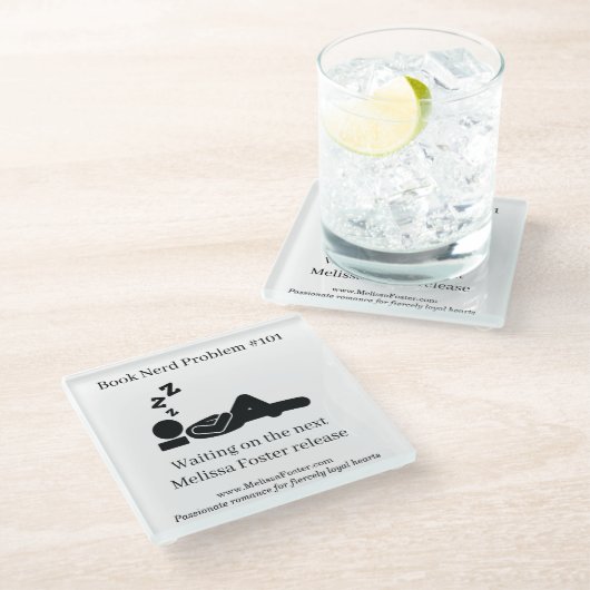 ブックオタクの問題#101コースター ガラスコースター (アングル)