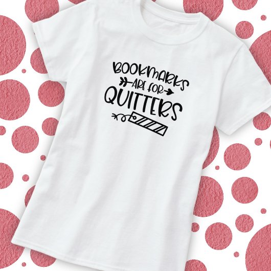 ブックオーバー引用文Tシャツ Tシャツ