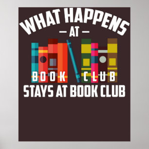 ブックカッコいいクラブでのBook Club Staysのイベント ポスター