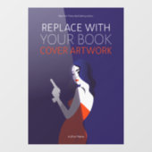 ブックカバーのアートワーク |作家プロモーション ウィンドウサイン (シート)