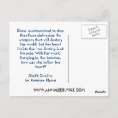 ブックカバーのプロモーション ポストカード (裏面)