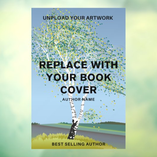 ブックカバーモダンのプロモーション作家ブックの起動 ウィンドウサイン (シート3)