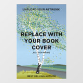 ブックカバーモダンのプロモーション作家ブックの起動 ウィンドウサイン (シート)