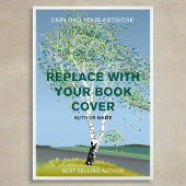 ブックカバー作家イベントマーケティングプロモーション ポスター