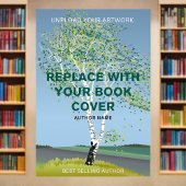 ブックカバー作家イベントマーケティングプロモーション ポスター