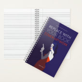 ブックカバー作家ブックの起動プロモーションノートブック ノートブック (内側)