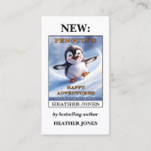 ブックカバー写真の子供の作家 名刺 (正面)