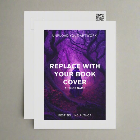 ブックカバー・アートワーク作家ライ広告ター ポストカード