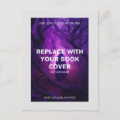 ブックカバー・アートワーク作家ライ広告ター ポストカード (正面)