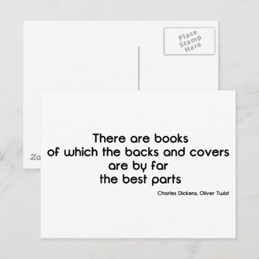 ブックカバー ポストカード (正面/裏面)