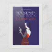 ブックカバー |作家ブックローンチのプロモーション ポストカード (正面)